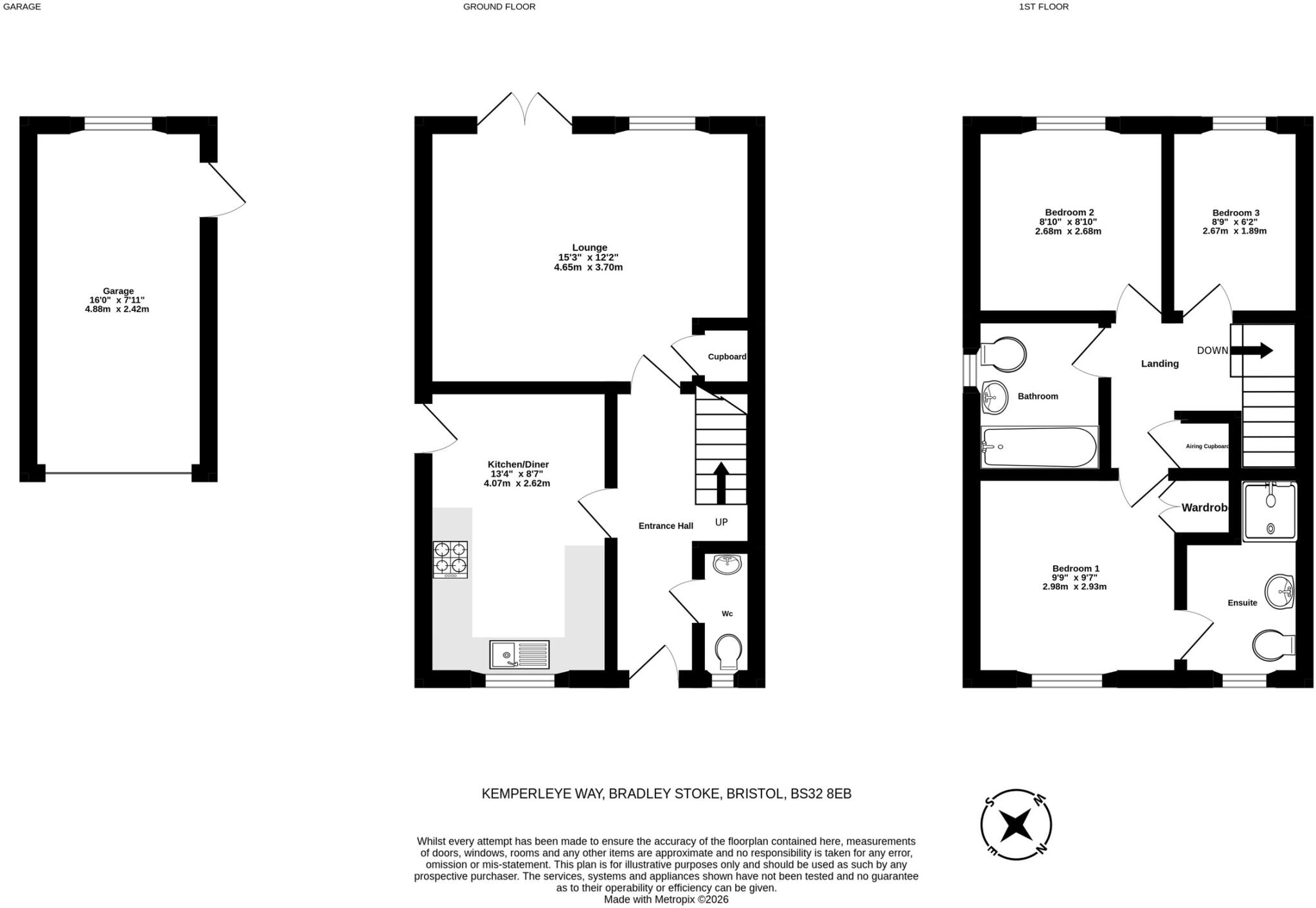 Kemperleye Way, Bradley Stoke, Bristol floorplan