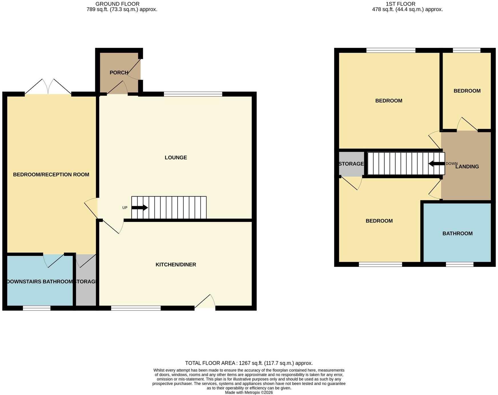 Hamilton Court, Gateshead, NE8 floorplan