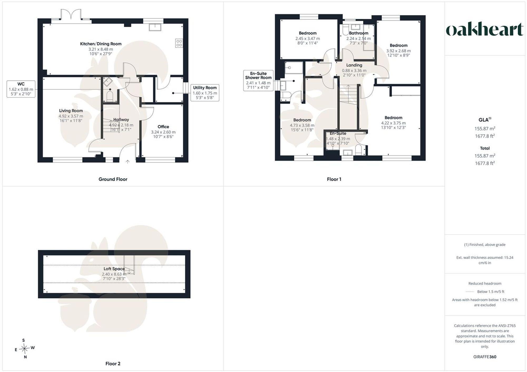 Burdock Crescent, Ipswich, IP1 floorplan