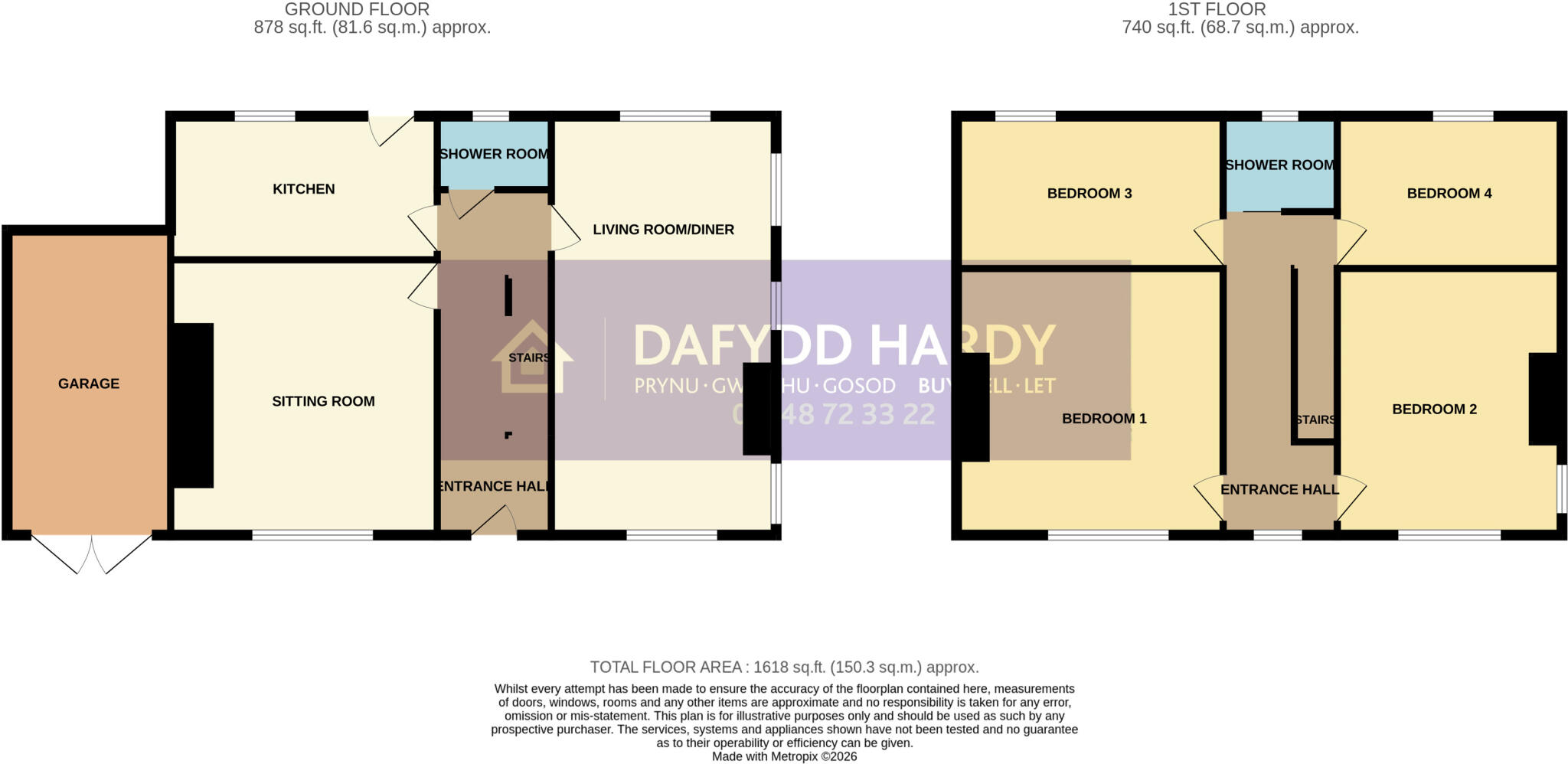 Victoria Park, Colwyn Bay, Conwy, LL29 floorplan