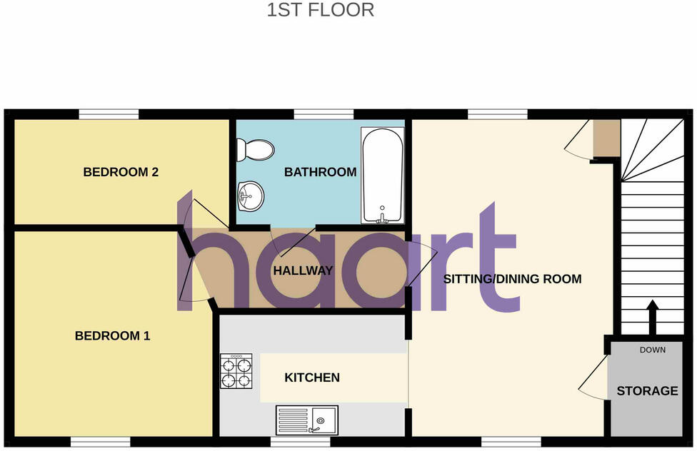 Ashford Way, Swadlincote floorplan