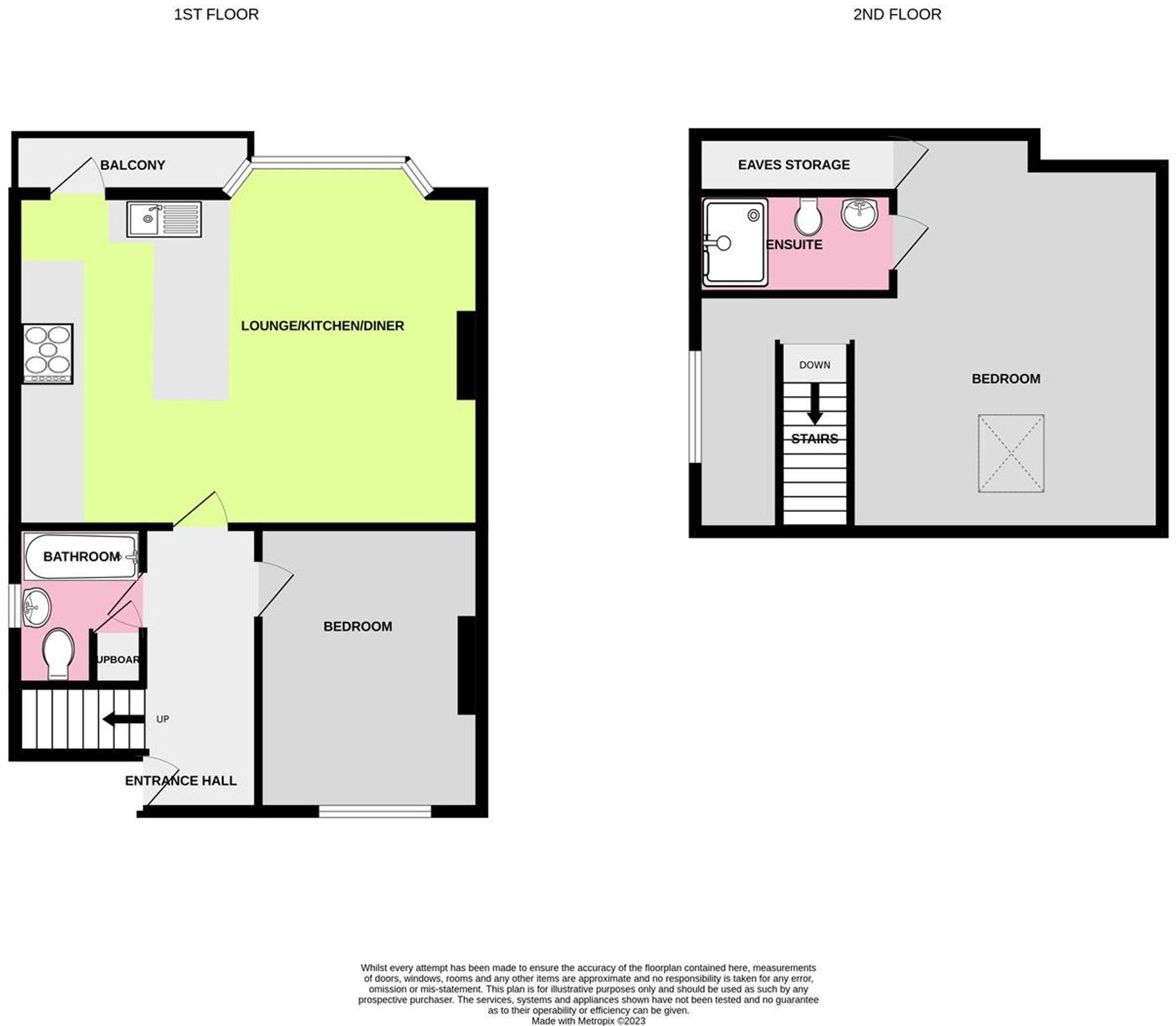 St. Georges Road, Worthing, BN11 floorplan