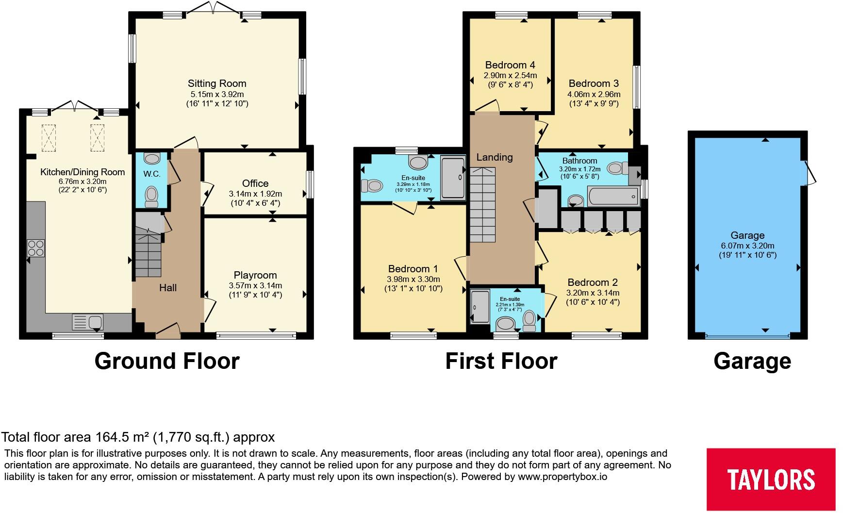 Violet Close, Ambrosden, Bicester, Oxfordshire, OX25 floorplan