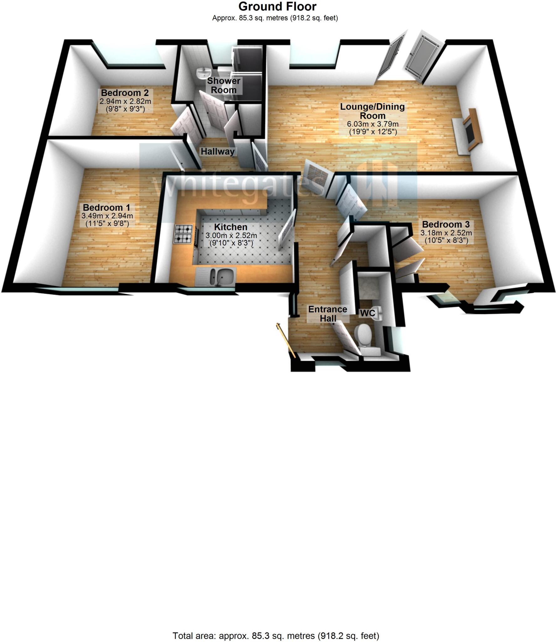 Sunningdale Avenue, Darton, S75 floorplan