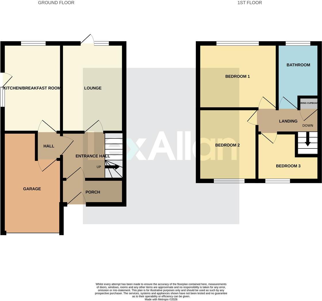 Brecon Drive, Stourbridge floorplan