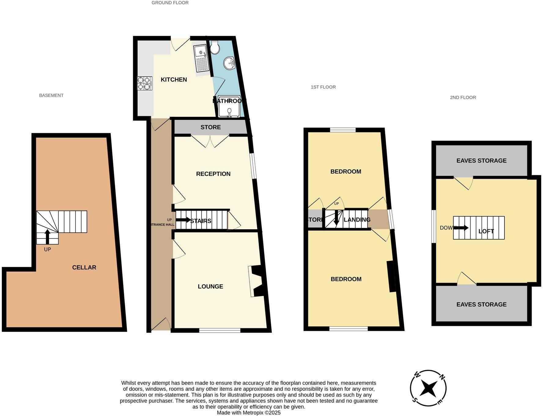 Mantle Street, Wellington, TA21 floorplan