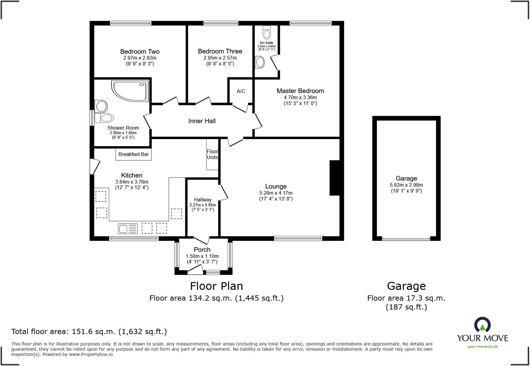 Penhale Estate, Redruth, Cornwall, TR15 floorplan