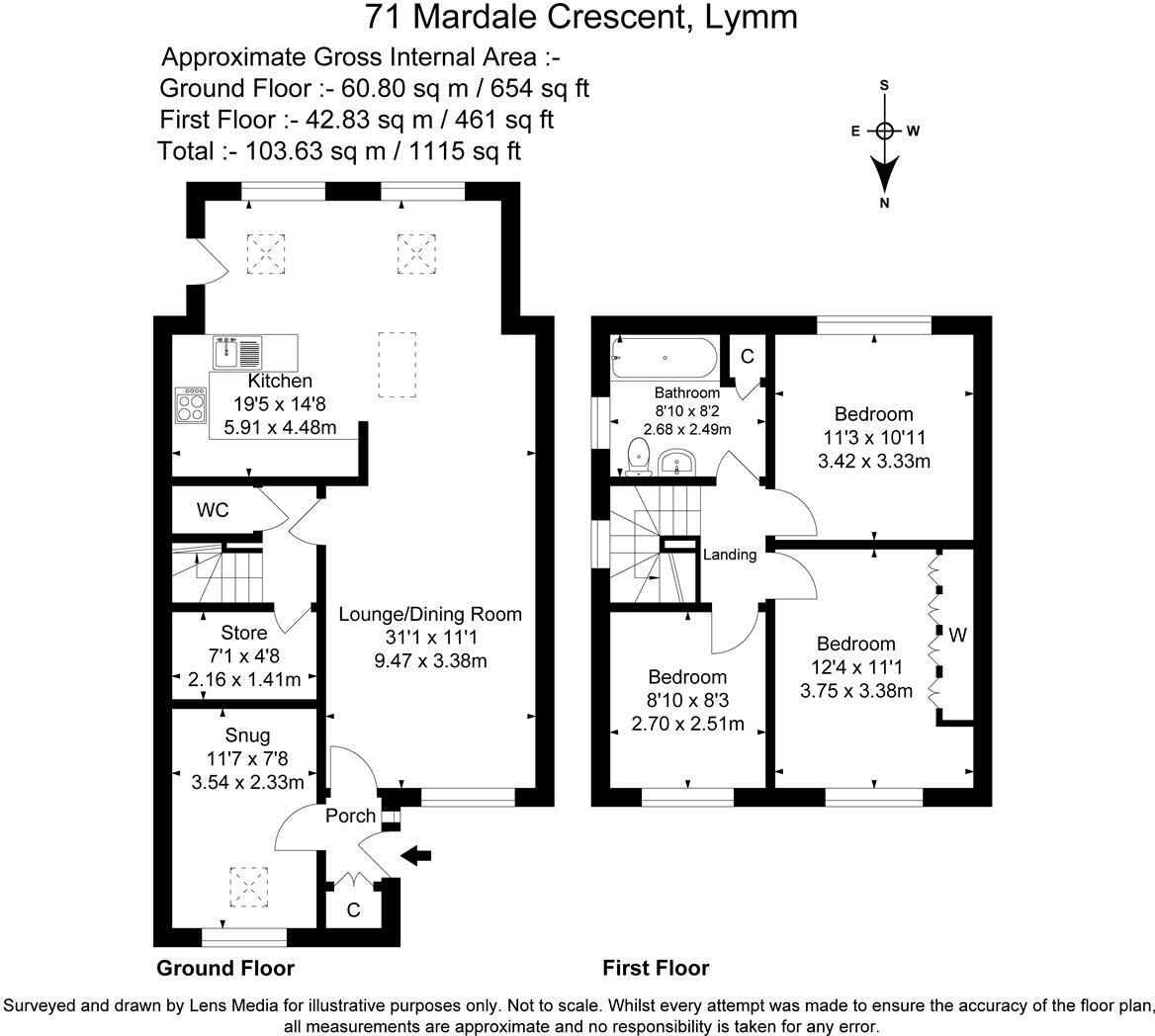 Mardale Crescent, Lymm floorplan