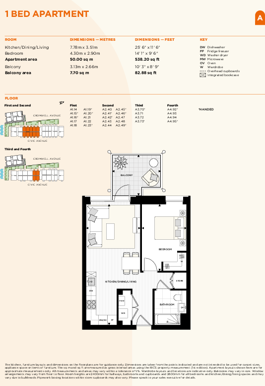 Ellen Craft Apartments, Civic Avenue, 
London, 
W6 9GS floorplan