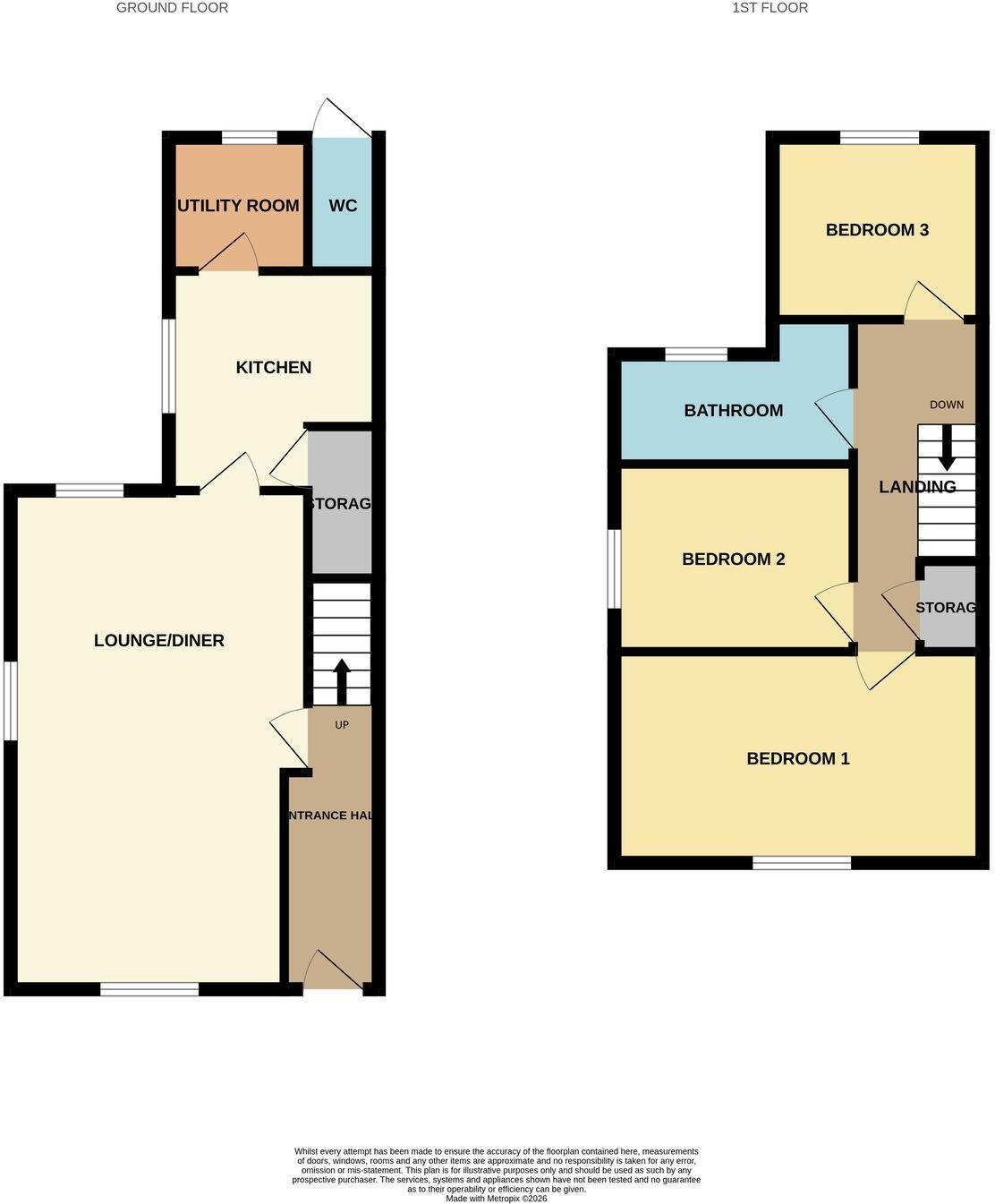 Alexandra Road, Peterborough, PE1 floorplan