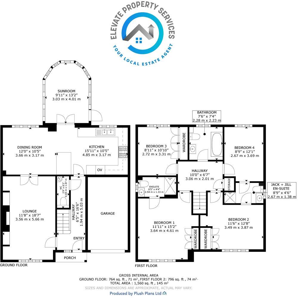 Argyll Avenue, Dumbarton floorplan