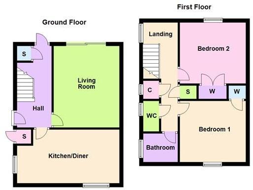 Portree Walk, Corby, NN17 2QY floorplan