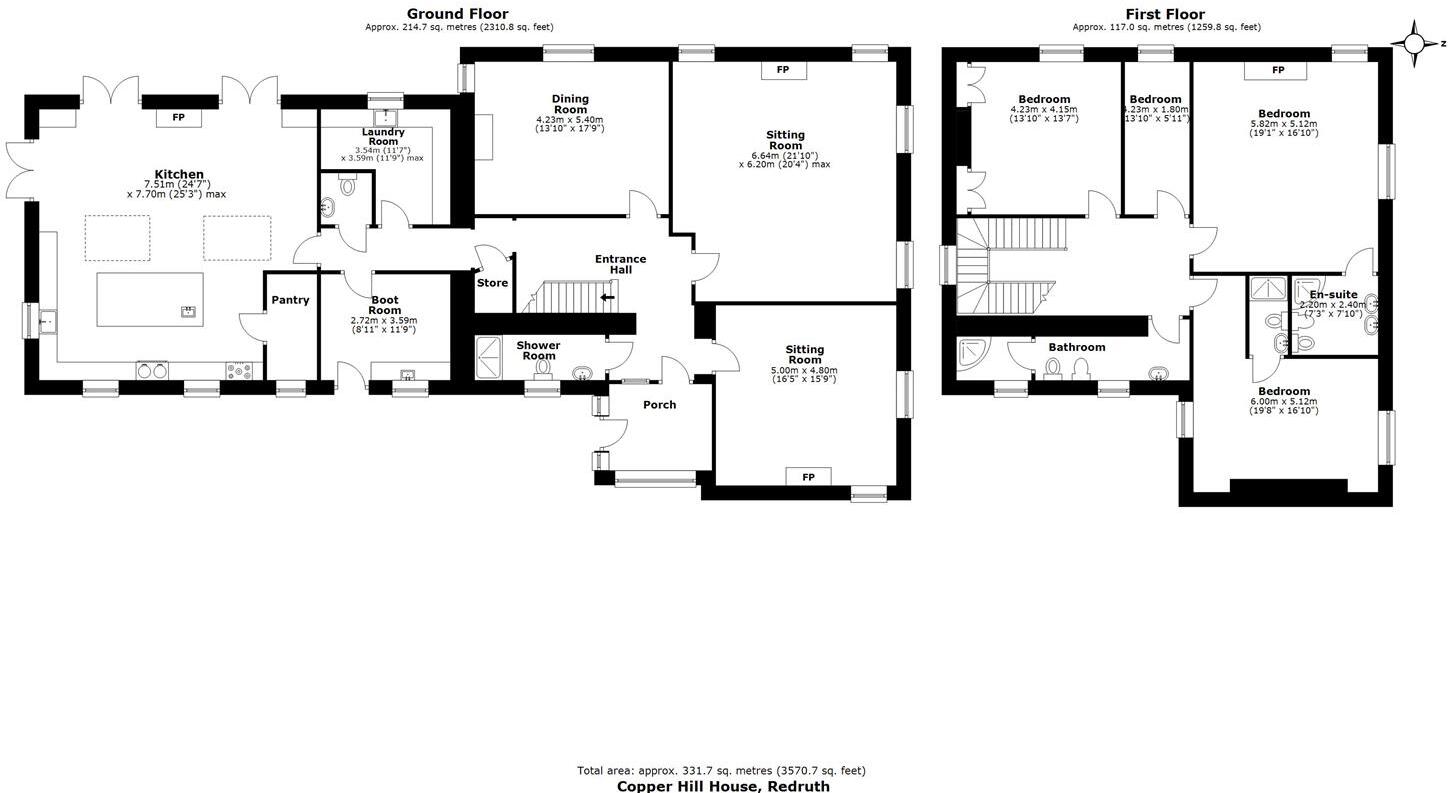 Buller Hill, Redruth floorplan