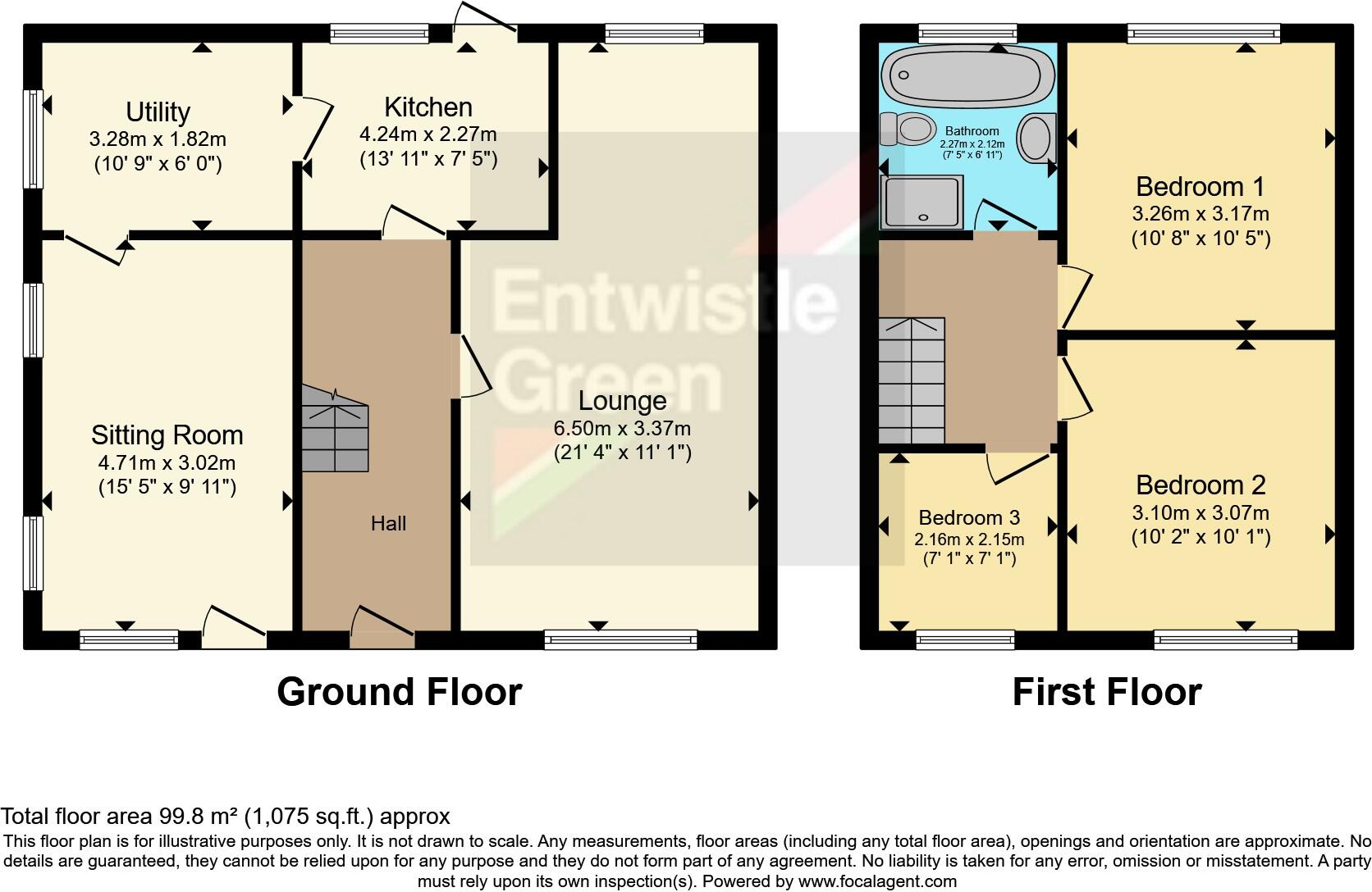 Tabley Avenue, Widnes, Cheshire, WA8 floorplan