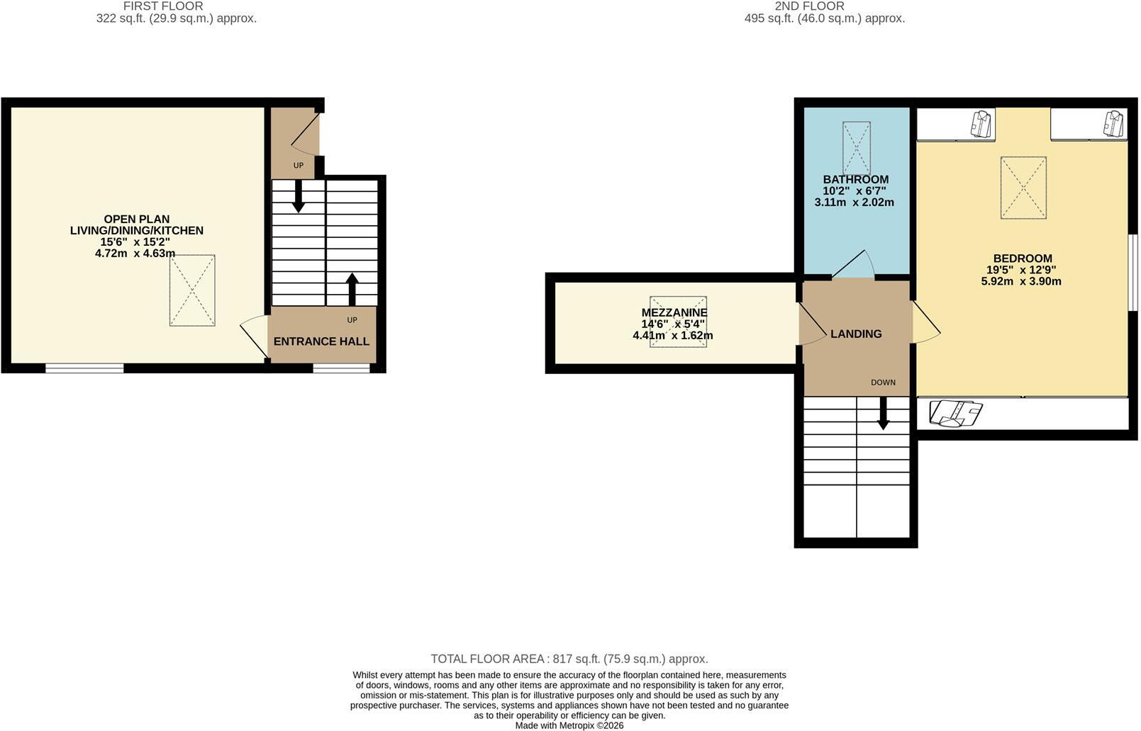 Withington Road, Manchester floorplan
