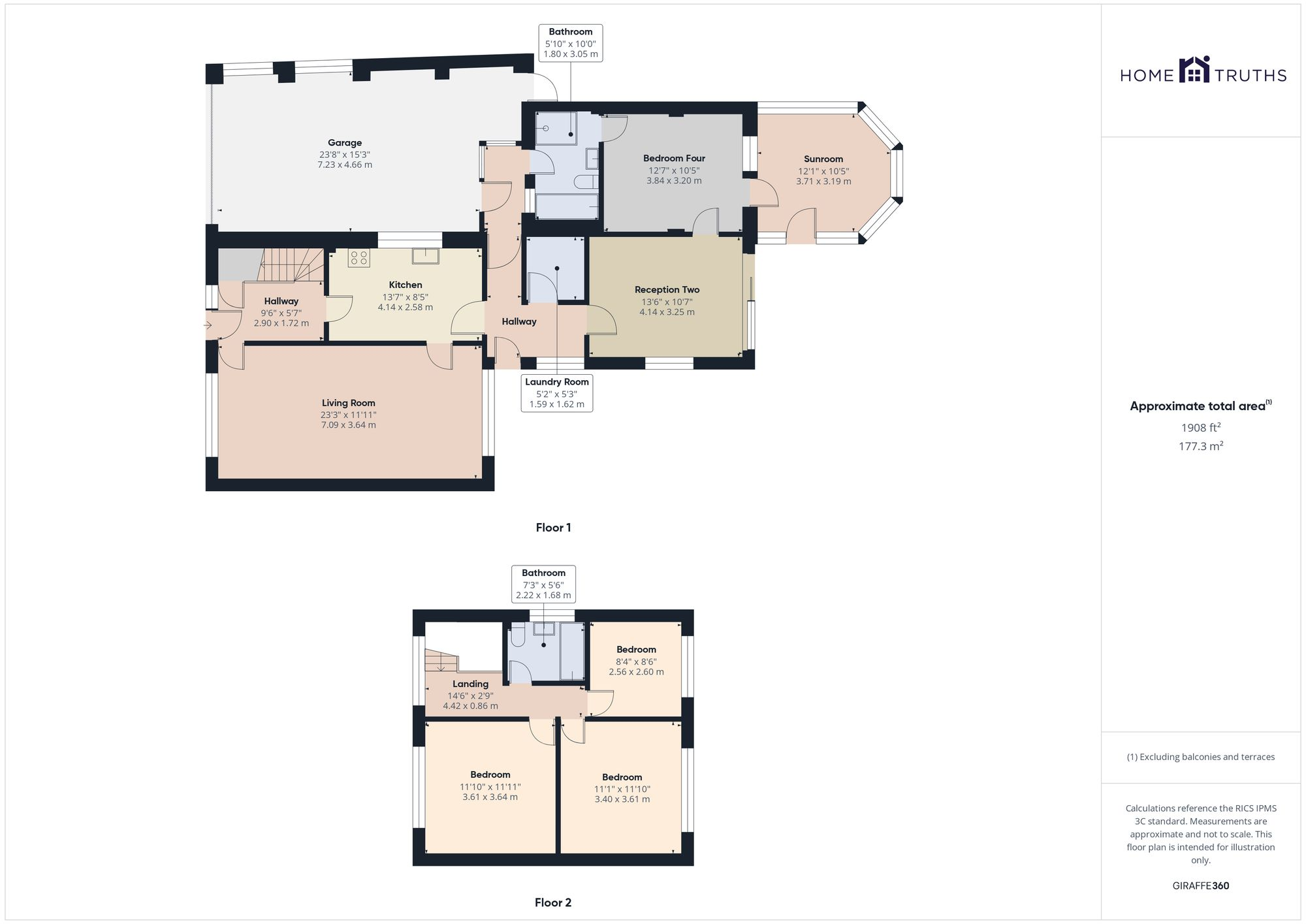Wood Lane, Heskin, PR7 5NP floorplan