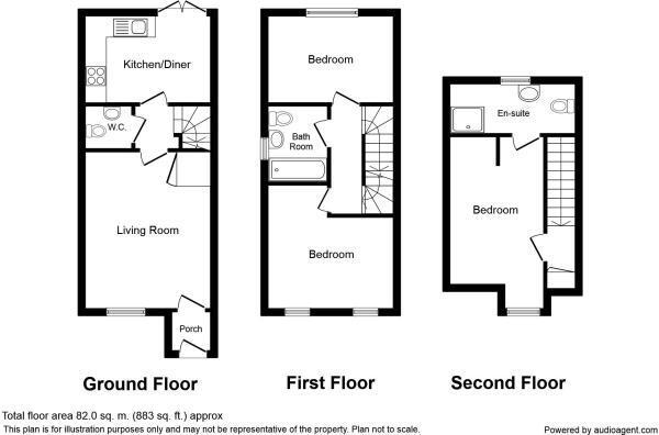 8, Brackenleigh Close, Carlisle floorplan