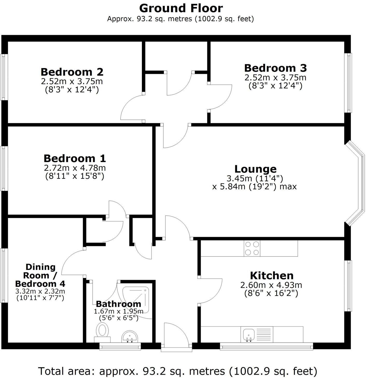 Wentworth Close, Retford, DN22 floorplan