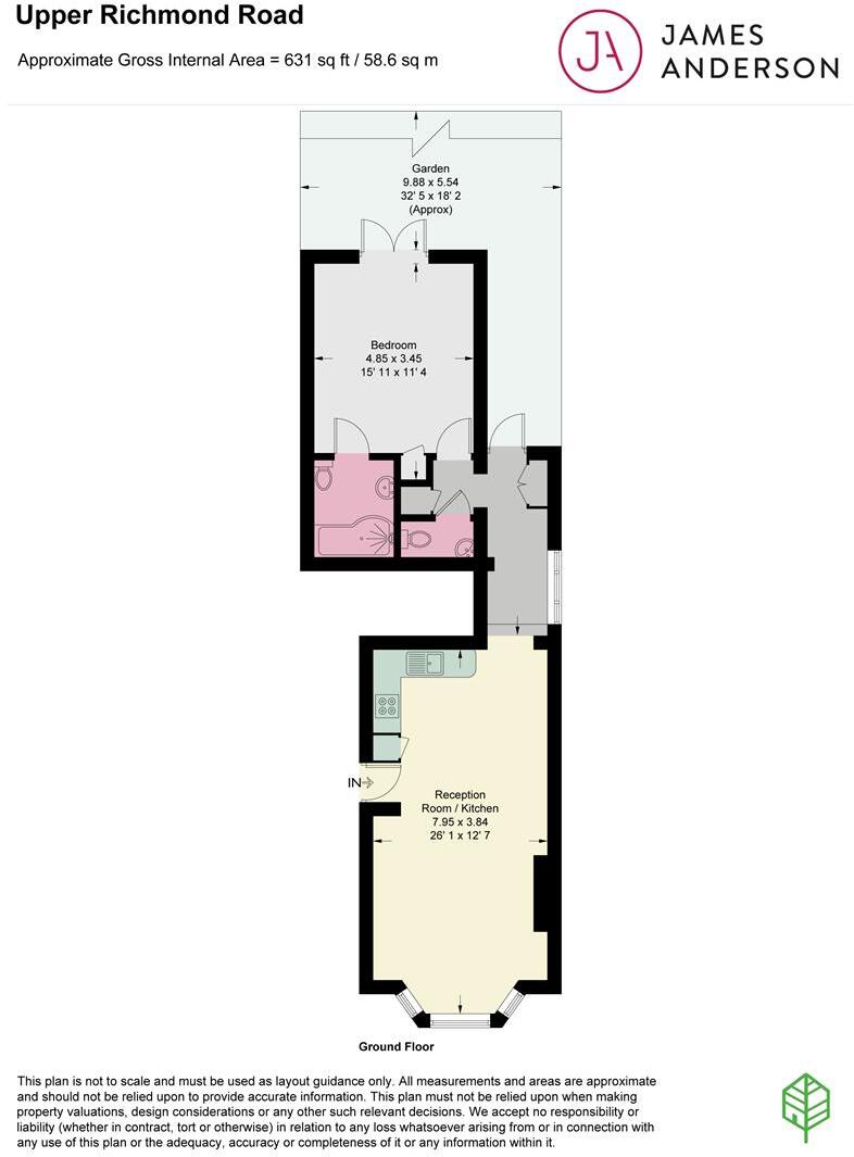 Upper Richmond Road West, East Sheen, SW14 floorplan