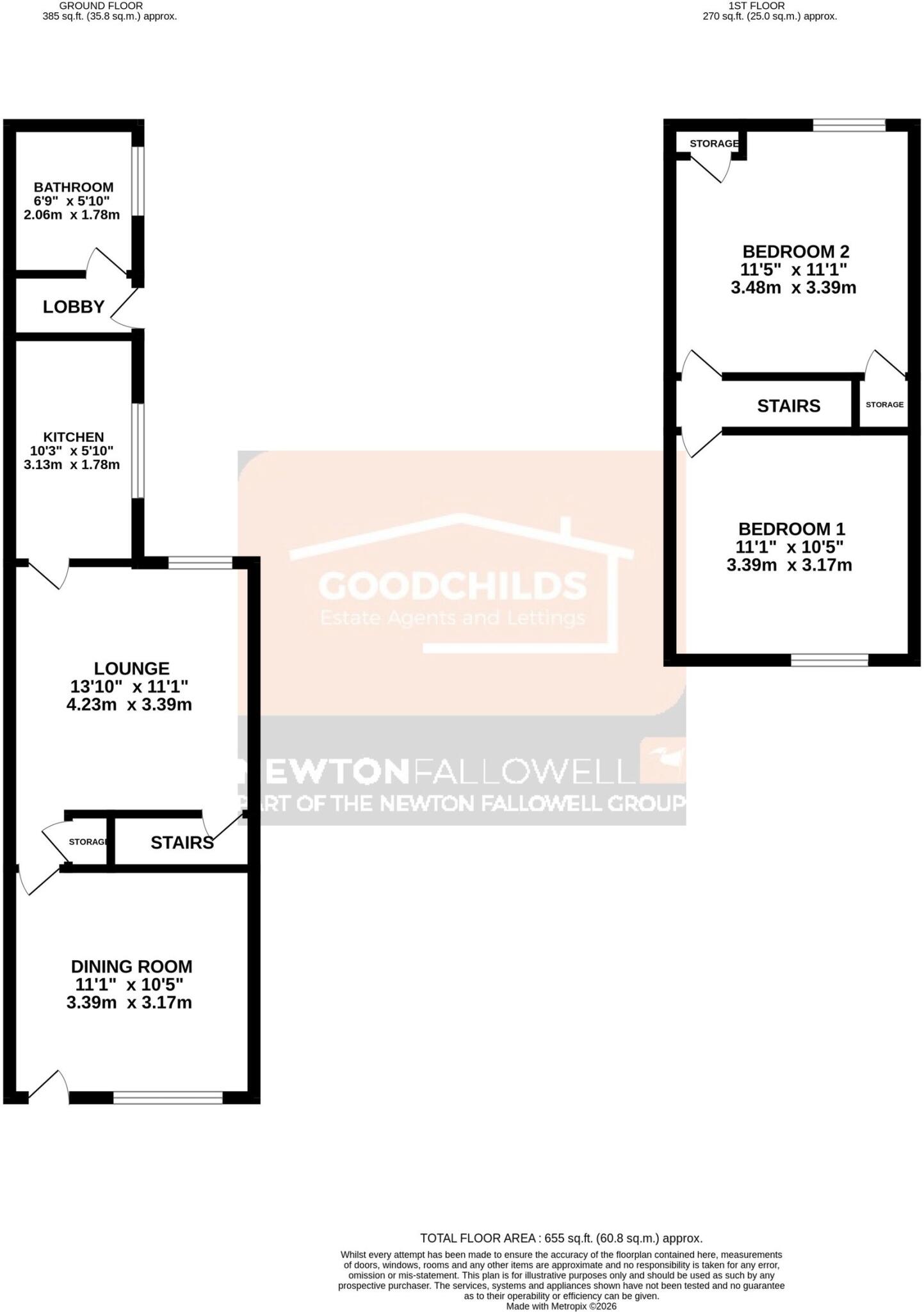 Franklyn Street, Stoke-On-Trent, ST1 floorplan