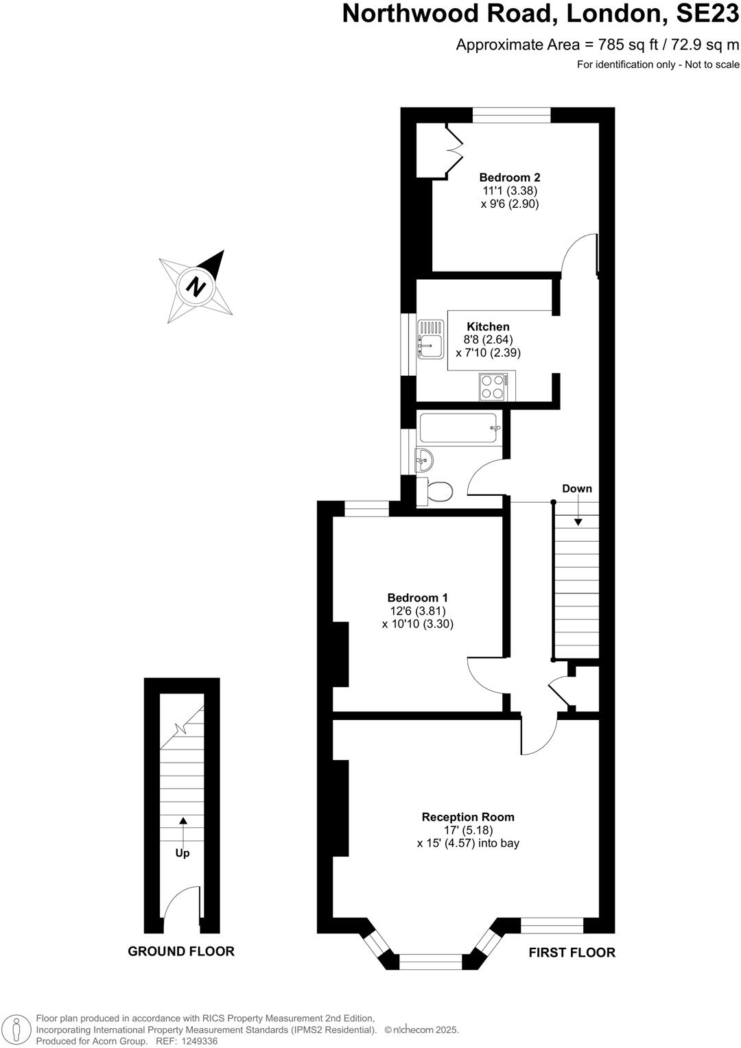 Northwood Road, London floorplan