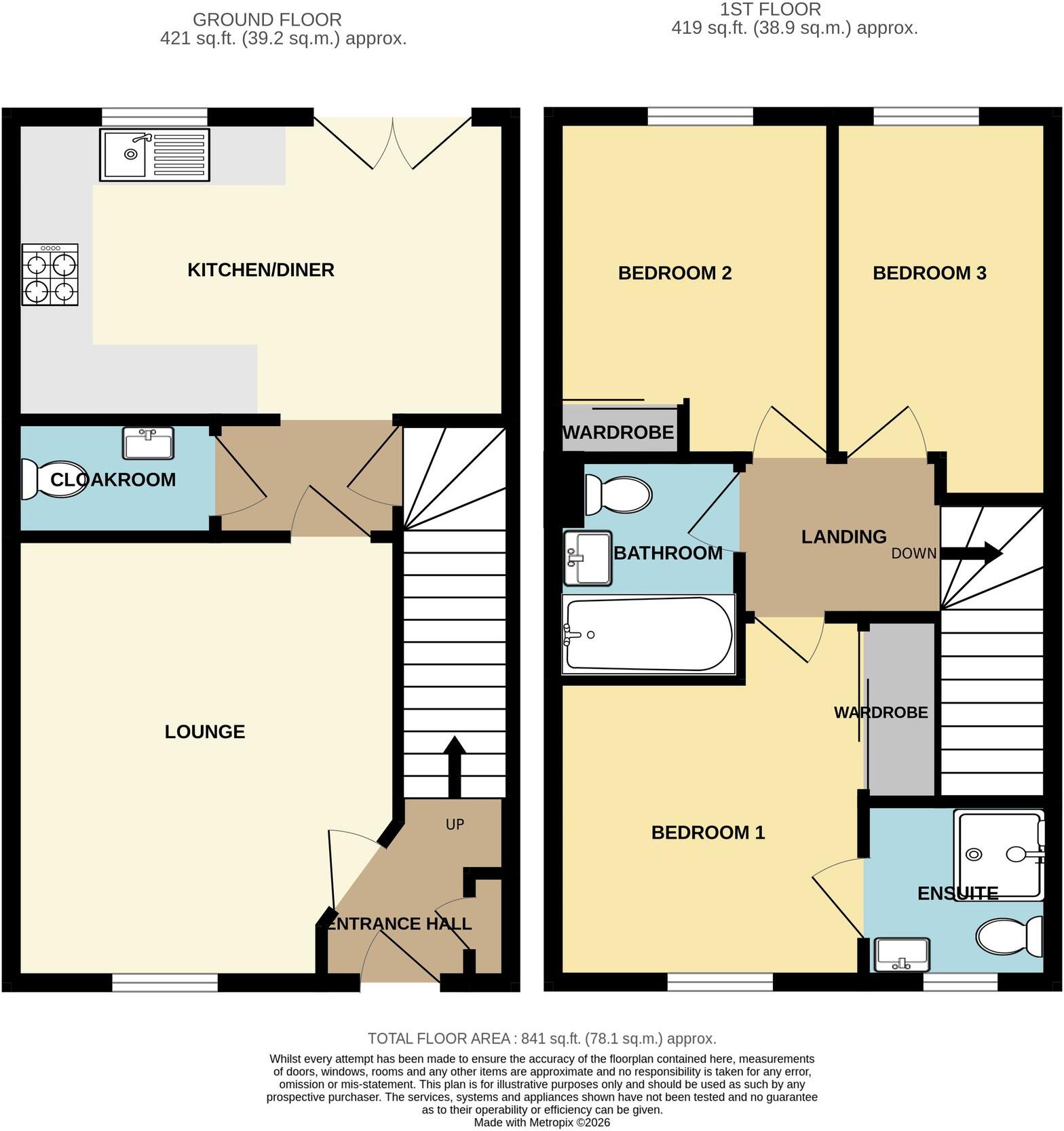 Westminster Way, Bridgwater, TA6 floorplan