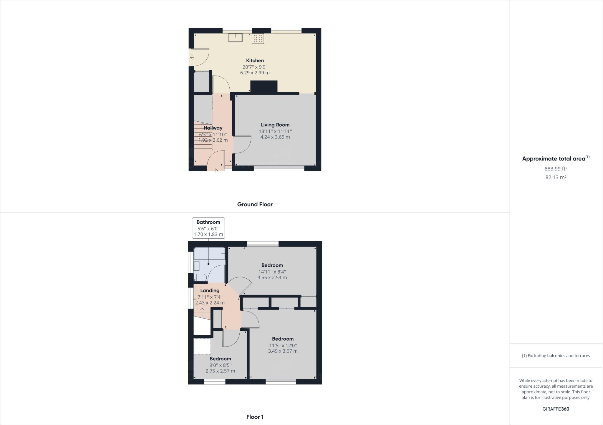 Appleby Road, Intake floorplan