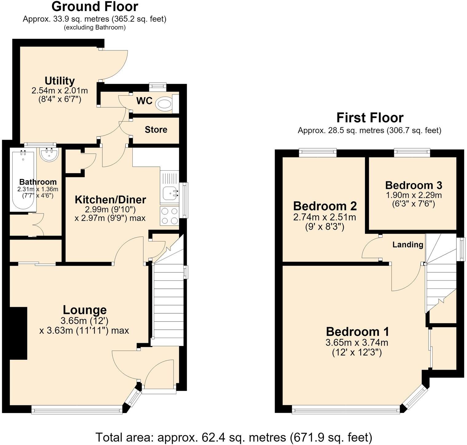 Belton Road, Loughborough, LE11 floorplan