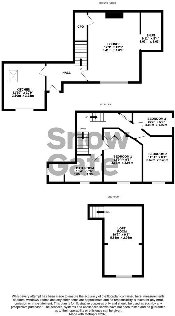 Cliffe House Cottage, Far Cliffe, Holmfirth HD9 floorplan