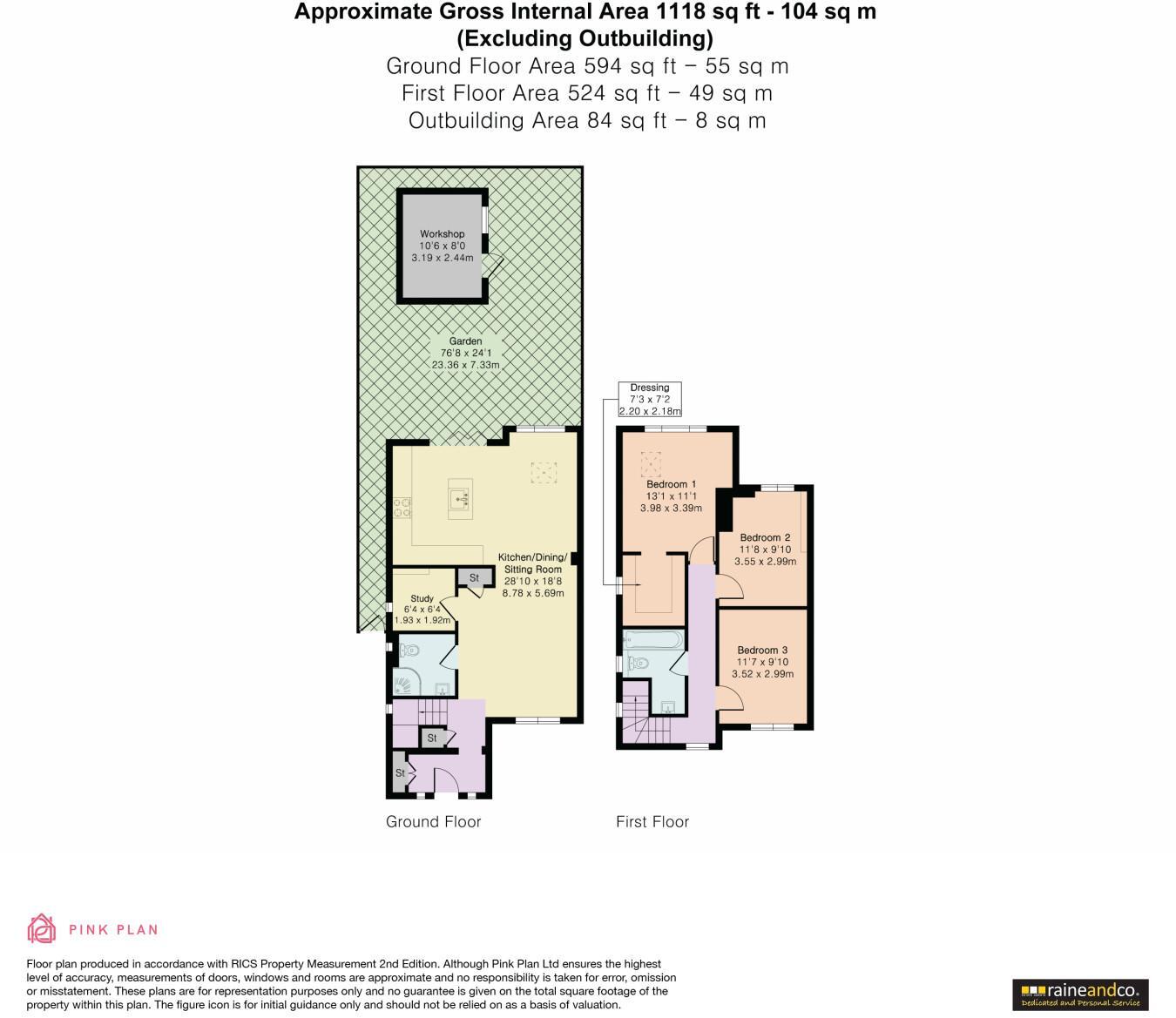 Crawford Road, Hatfield floorplan