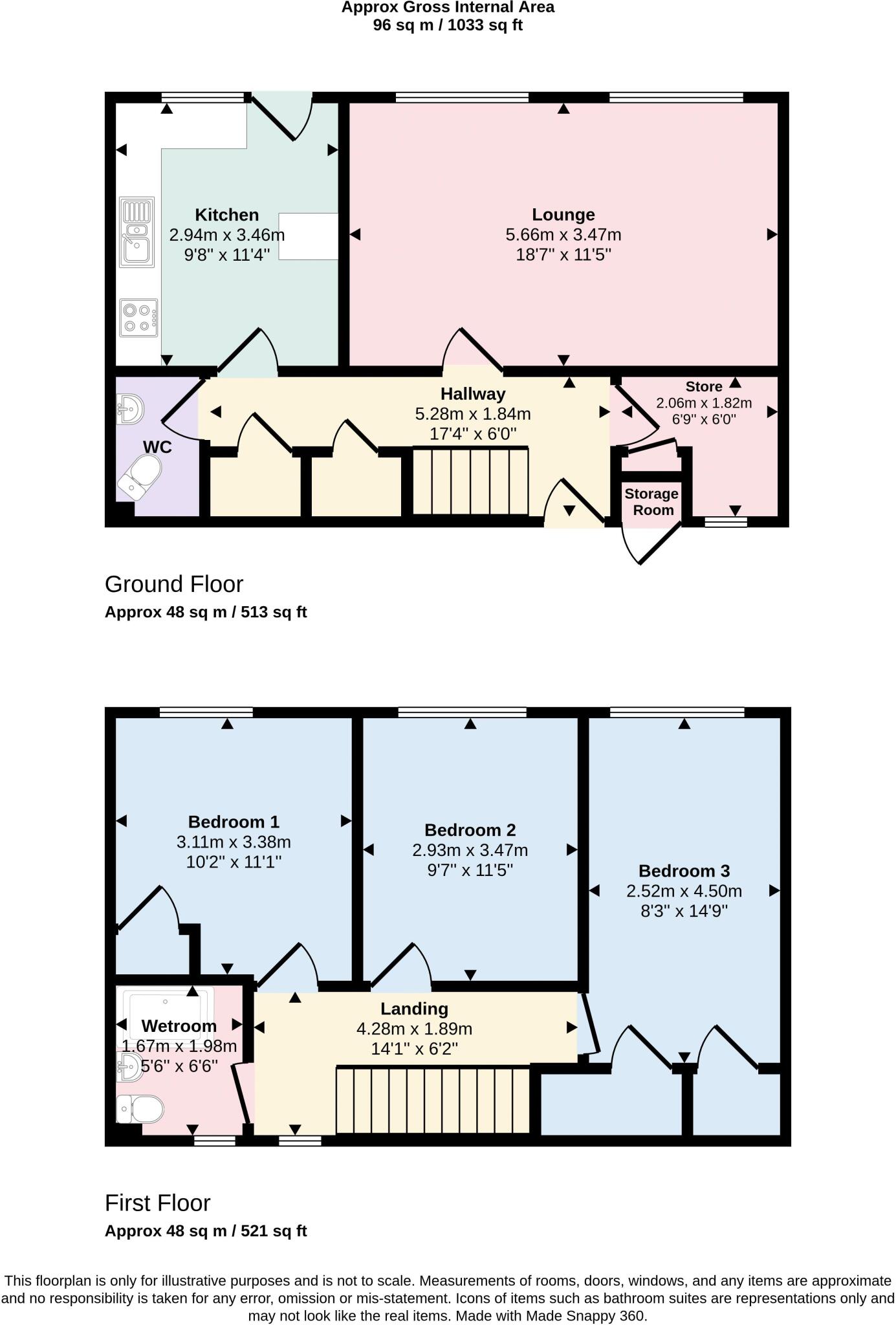 Redburn, Alexandria floorplan