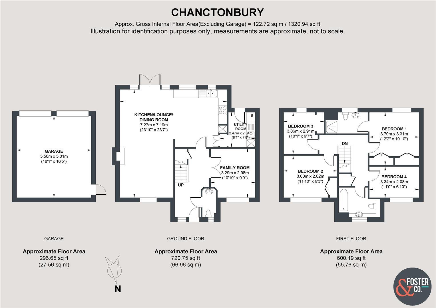 Chanctonbury, Ashington floorplan