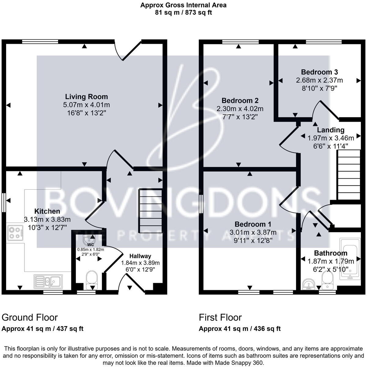 Heron Croft, Soham floorplan