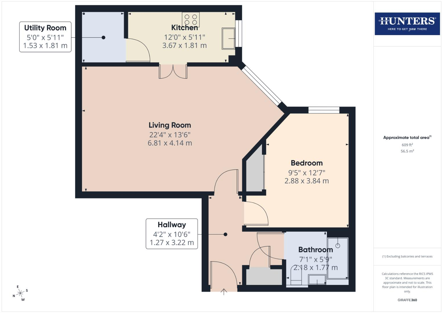 The Granary, Glebe Street, Dumfries floorplan