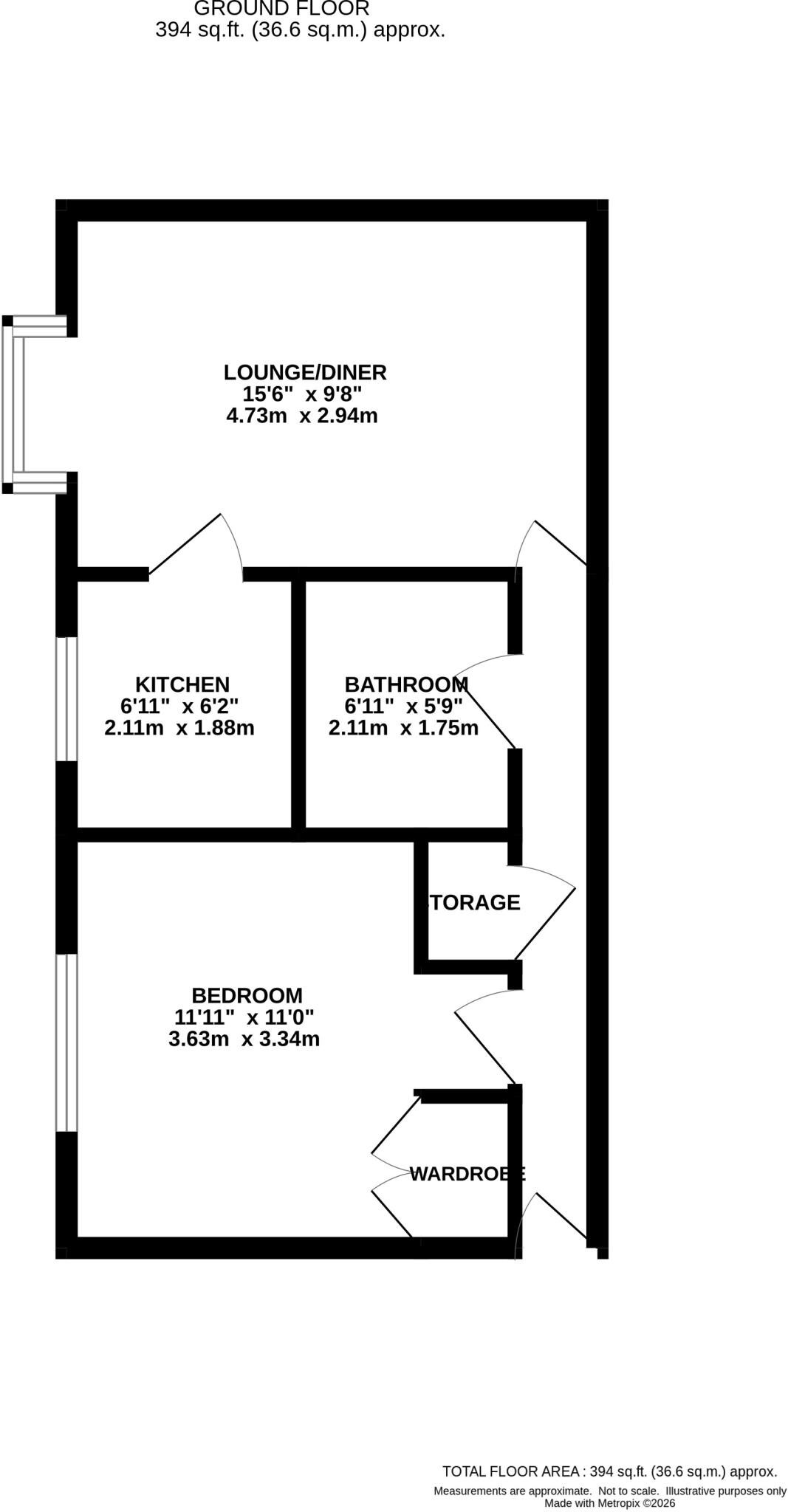 21 Charles Court, Wheatfield Road, Stanway, Colchester, Essex CO3 0YS floorplan