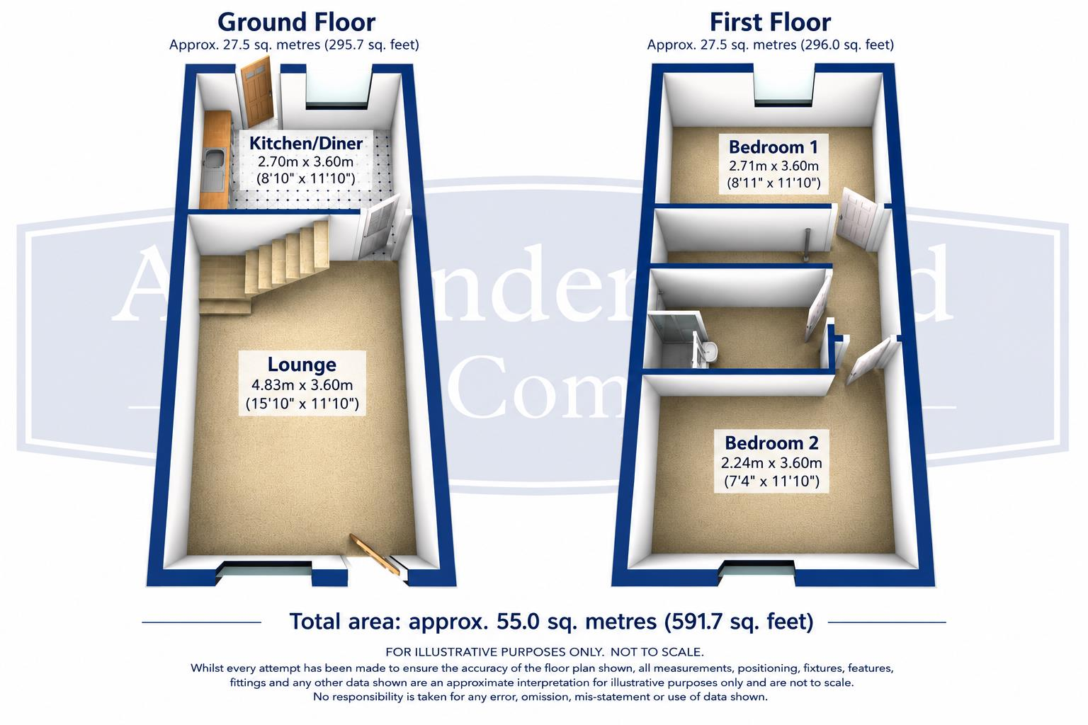 Kerr Close, Knebworth floorplan