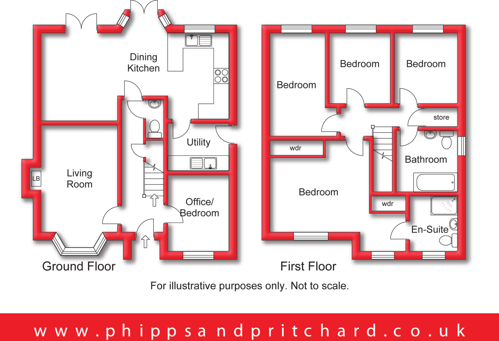 Britannia Gardens, Stourport-on-Severn, Worcestershire floorplan