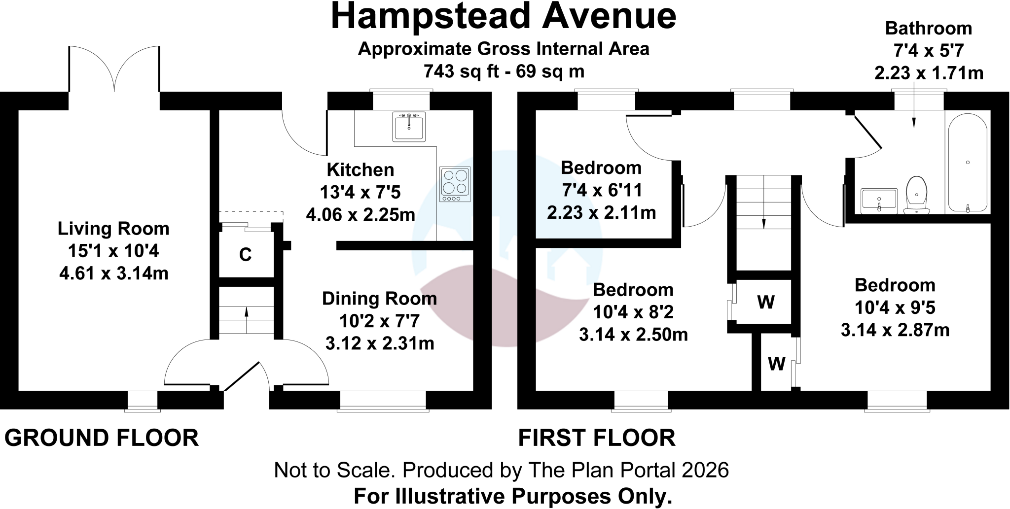 Hampstead Avenue, Clacton-on-Sea floorplan