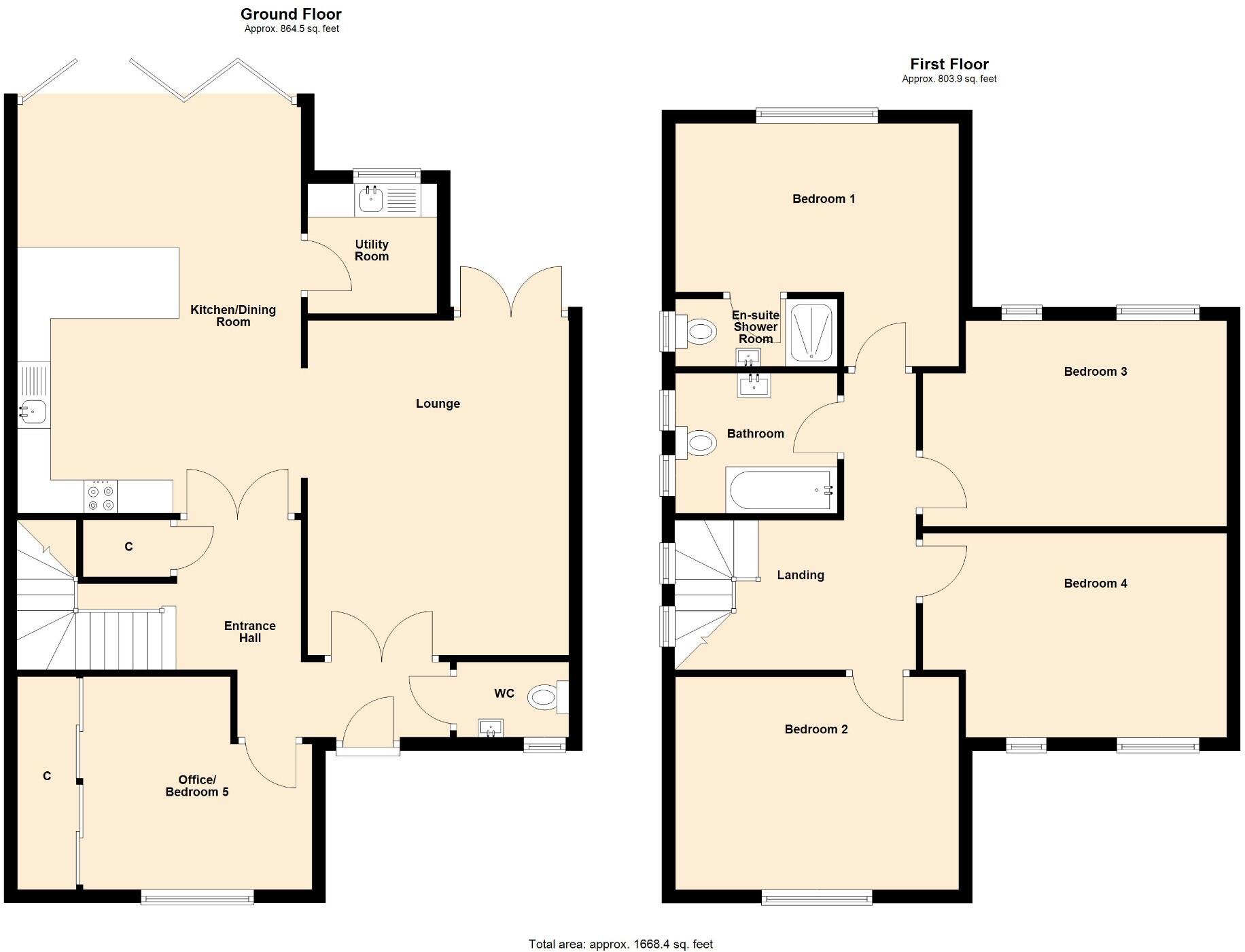 Melville Street, Sandown, Isle Of Wight, PO36 floorplan