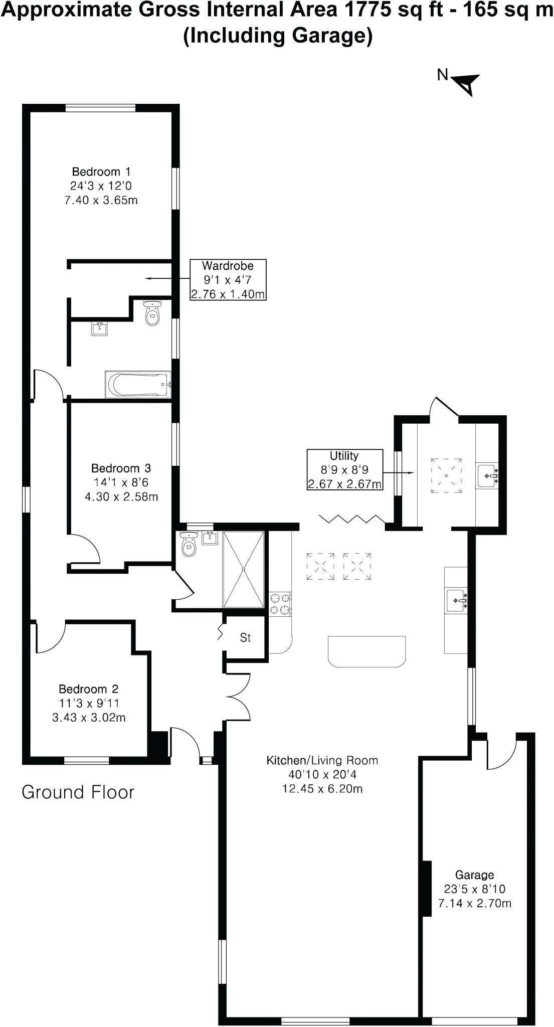 Bighton Lane, Gundleton, Alresford, Hampshire floorplan