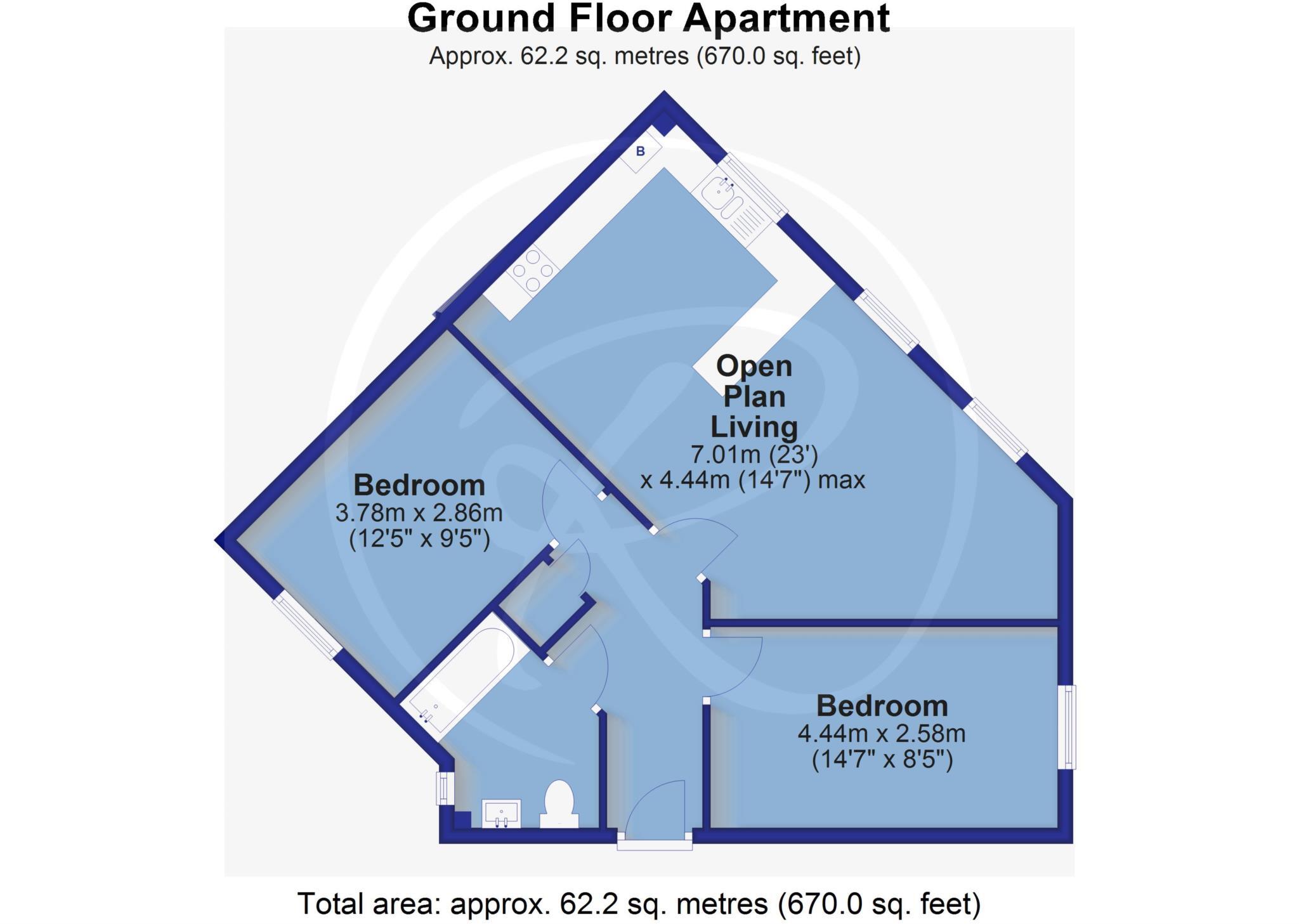 Watkins Way, Bideford floorplan