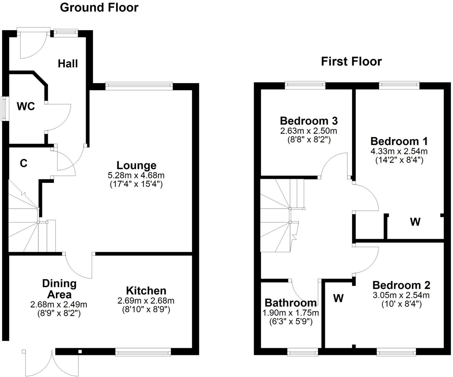 38 Adlington Gardens, Troon, KA10 7FJ floorplan