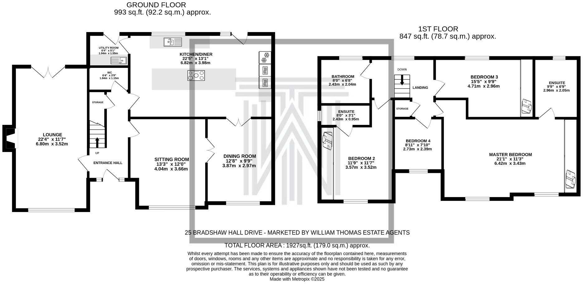 25, Bradshaw Hall Drive, Bolton, BL2 floorplan