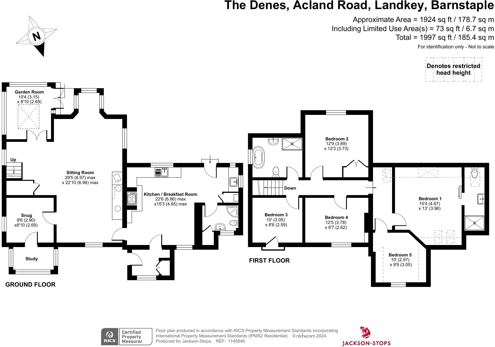 Acland Road, Landkey, Barnstaple, Devon, EX32 floorplan