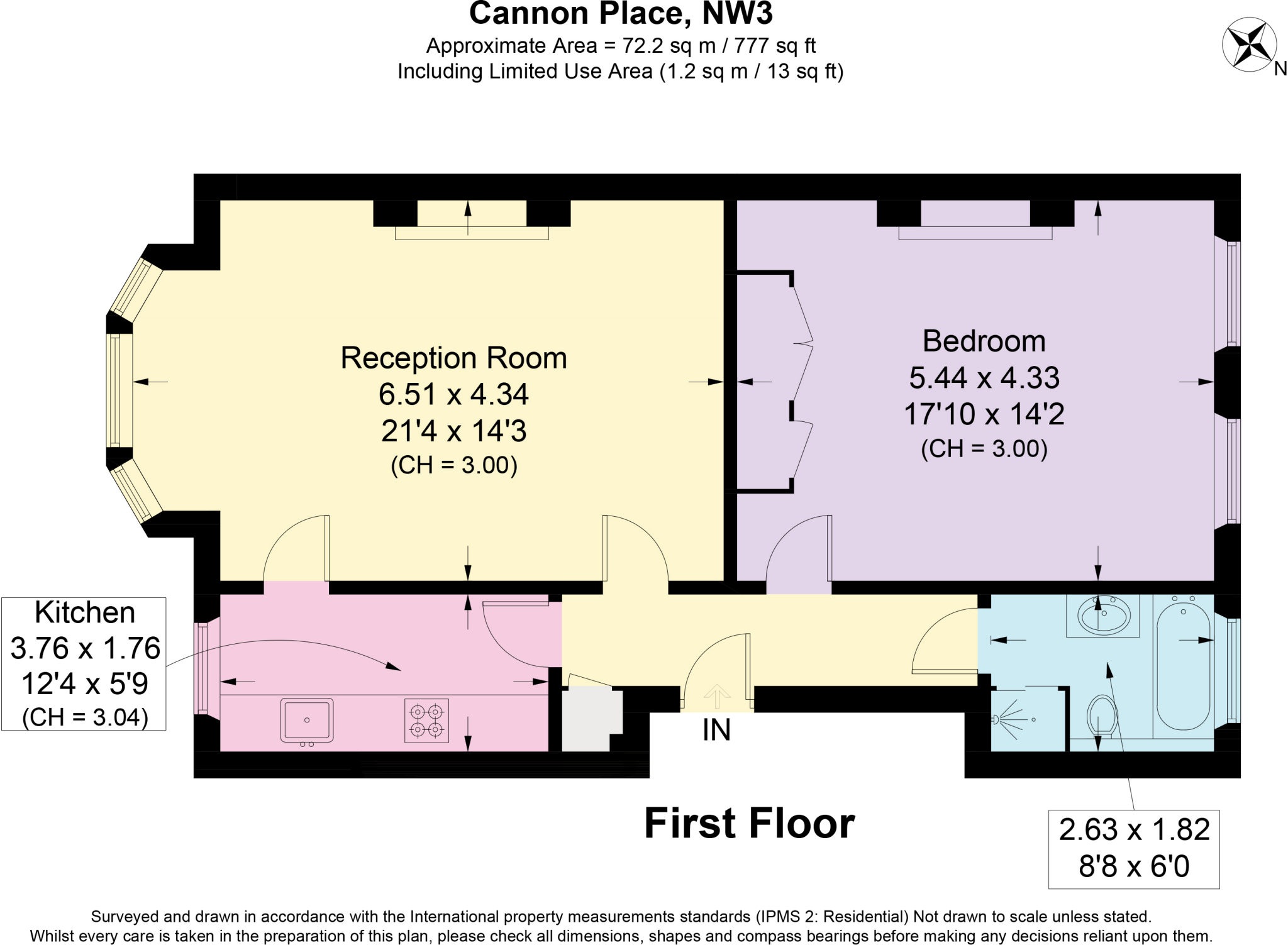 Cannon Place, London NW3 floorplan