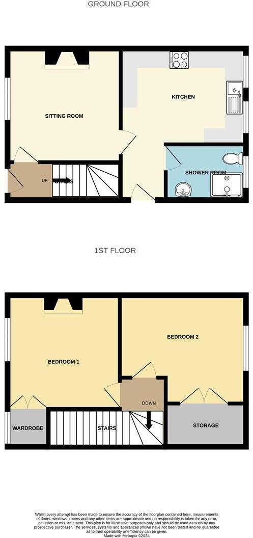 NO ONWARD CHAIN - Boughthayes, Tavistock floorplan