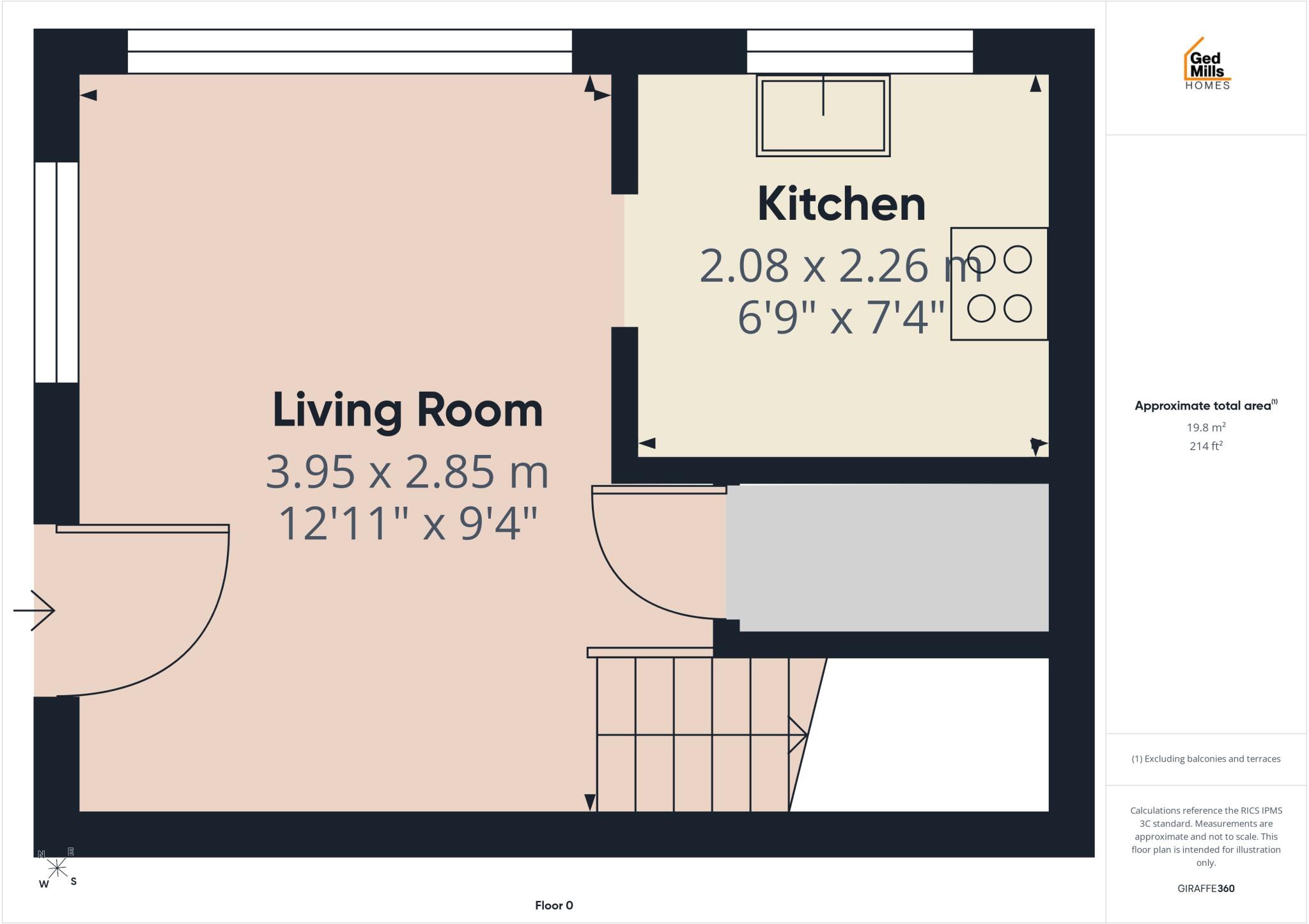 Brecon Close , Blackpool  floorplan