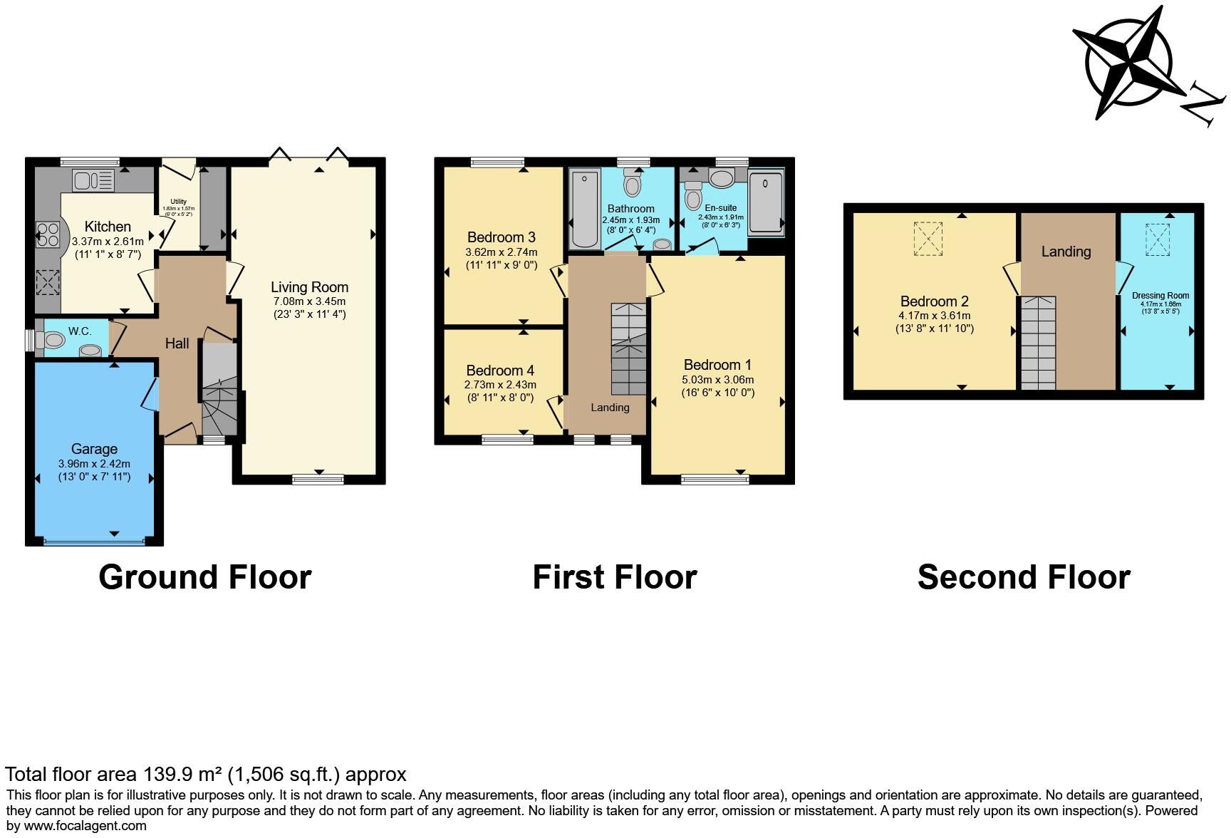 Hendon Street, Sheffield, S13 floorplan