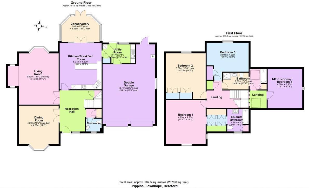 Fownhope, Hereford floorplan