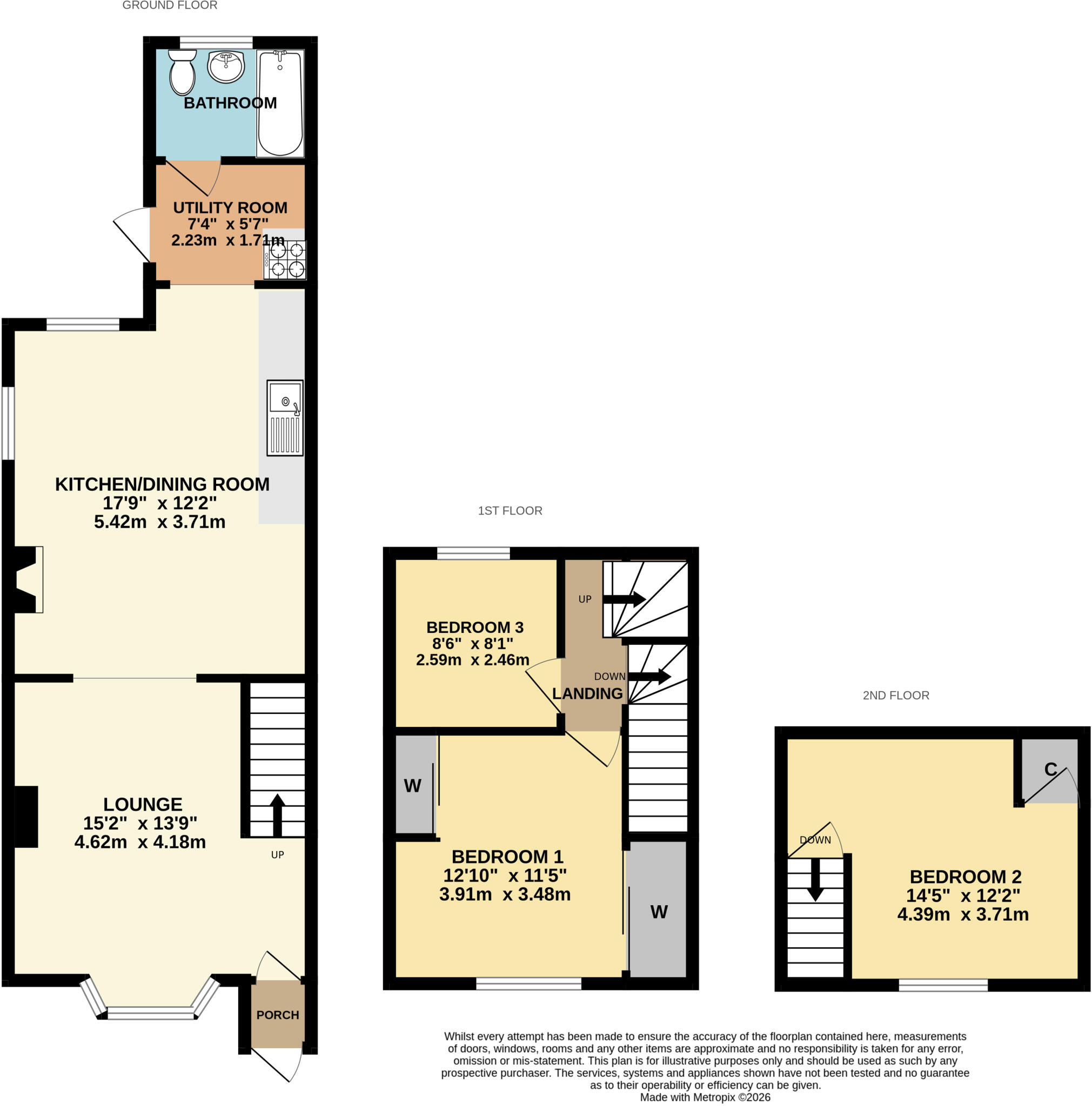 Bradiford, Barnstaple, Devon, EX31 floorplan